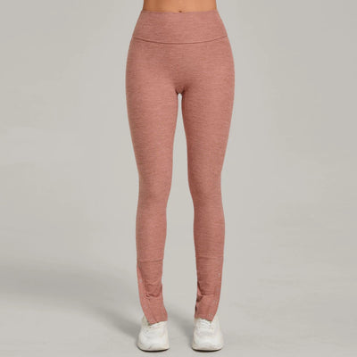 SPARK High Waist Slightly Flared Casual Athletic Pants QS29082