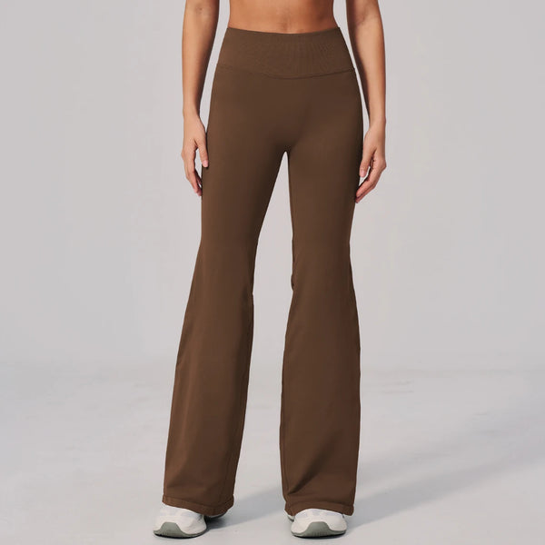 SPARK Seamless High Waist Tummy Control Hip Lifting Yoga Flared Pants ZC2557