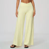 SPARK Women's Naked-Feel Cross Waist Yoga Wide Leg Pants ZC2588