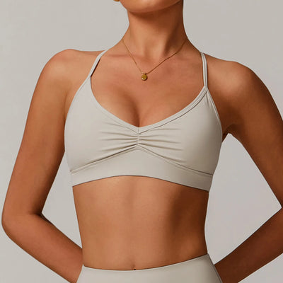 SPARK Criss Cross Back Fitness Bra ZC9172