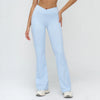 SPARK Cross High Waist Flared Pants for Women ZC2030