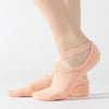 SPARK Non-Slip Yoga Socks with Cross Straps & Terry Cushioning YL032