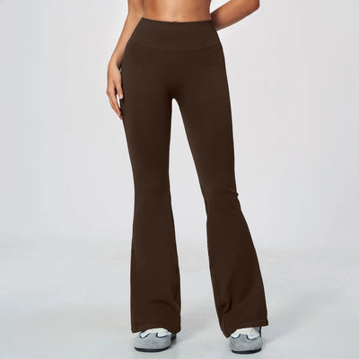 SPARK Seamless High-Waist Scrunch Butt Lifting Yoga Flare Pants ZC5112