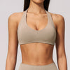 SPARK Women's Seamless Lycra Halter-Neck Sports Bra ZC4535