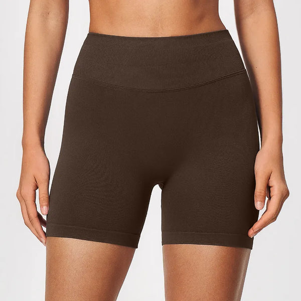 SPARK Women's Seamless High-Waisted Butt-Lifting Yoga Shorts ZC5112