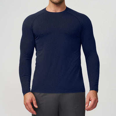 SPARK Men's Athletic Fitness Breathable Long Sleeve DD7752