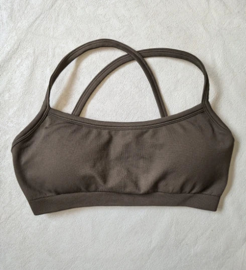SPARK Seamless Detachable Shoulder Strap Yoga Bra OD4288