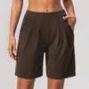 SPARK Fashion Women's Loose-fitting Quick-dry Yoga Shorts ZC8793