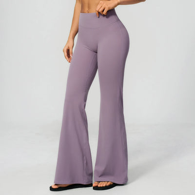 SPARK Women's New Summer Brushed Yoga Flare Pants ZC4208