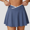 SPARK Criss-Cross V-Waist Outdoor Sports Yoga Tennis Skirt HQ777