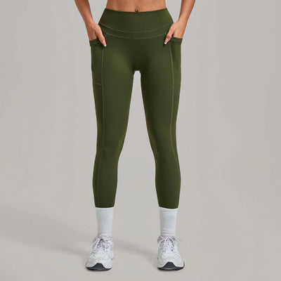SPARK Women's Hip-lifting Yoga Leggings With Pockets QS2629