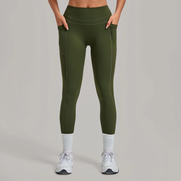 SPARK Women's Hip-lifting Yoga Leggings With Pockets QS2629