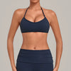 SPARK Women's Halter Neck Sports Bra with Built-In Pads TF8402