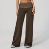 SPARK Retro Polka Dot Fold-Over Yoga Pants ZC4549