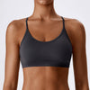 SPARK Seamless Strappy Criss Cross Back Sports Bra ZC7137