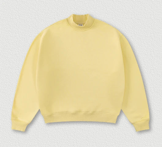 SPARK Half Turtleneck Loose Unisex Sweatshirt TH25810