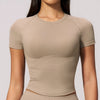SPARK Seamless Short Sleeve Yoga Athletic Top ZC4535