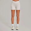 SPARK Women's Cross Waist Tummy Control Yoga Shorts TF9721