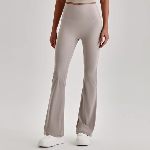 SPARK Naked-Feel High-Waisted Flared Yoga Pants LQ4069