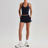 SPARK Women's Racerback Tank Top&Quick Dry Shorts 2 Piece Yoga Set LQ4123