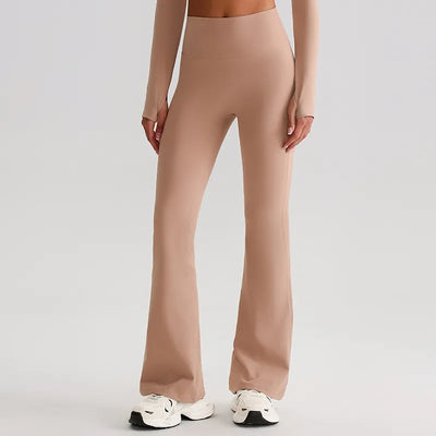 SPARK High Waist Butt Lifting Yoga Flared Pants LQ8008