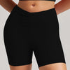 SPARK Women’s Scrunched Waist Yoga Gym Shorts RQ3461