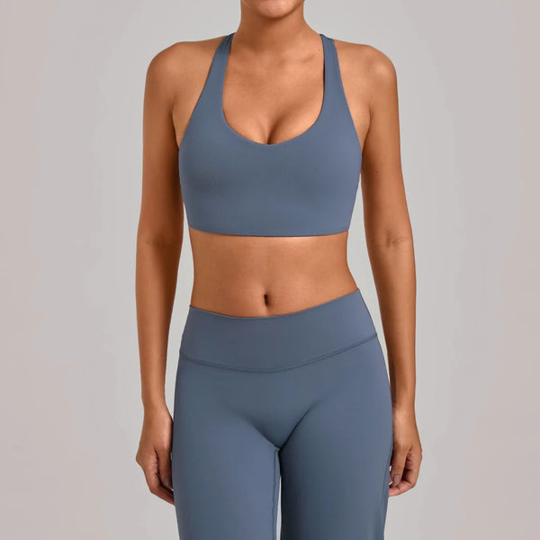 SPARK Women's Racerback Yoga Sports Bra TF9063