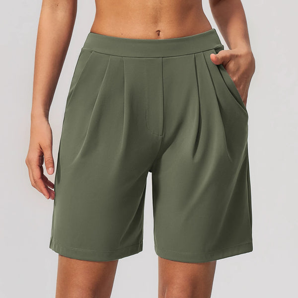 SPARK Fashion Women's Loose-fitting Quick-dry Yoga Shorts ZC8793