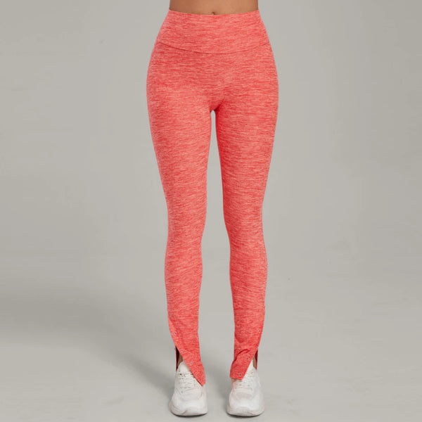 SPARK High Waist Slightly Flared Casual Athletic Pants QS29082