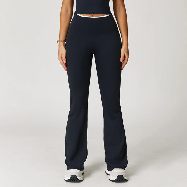 SPARK High Waist Yoga Fitness Flared Pants ZC9238