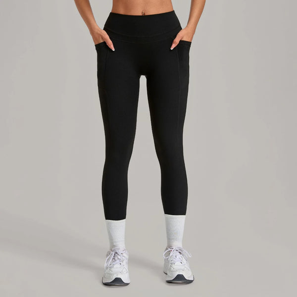 SPARK Women's Hip-lifting Yoga Leggings With Pockets QS2629