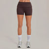 SPARK Women’s Fold-Over Waist Invisible Scrunch Yoga Shorts TF8402