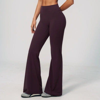 SPARK Women's New Summer Brushed Yoga Flare Pants ZC4208