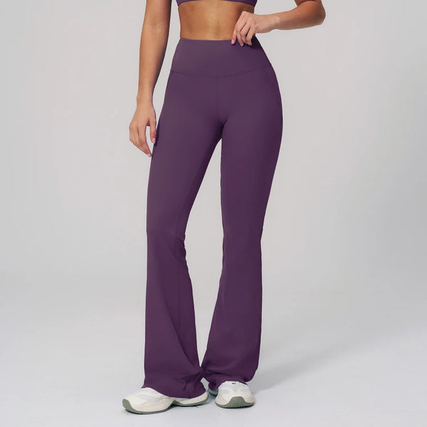 SPARK Cloud-Like High Waist Hip Lift Flared Pants ZC3091-2