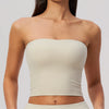 SPARK Women's Strapless Sexy Open-Back Yoga Tube Top ZC8793