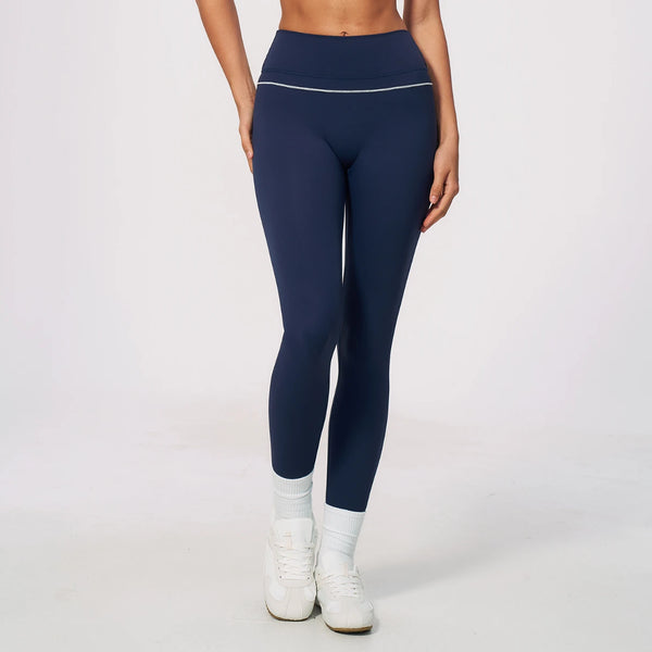 SPARK Color-block Brushed Tummy Control Yoga Leggings ZC9615