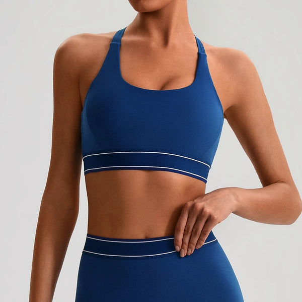 SPARK Women's High Impact Adjustable Back Closure Yoga Bra LQ2231