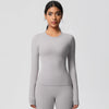 SPARK Normal Slim Yoga Fitness Long Sleeve Top LR7102