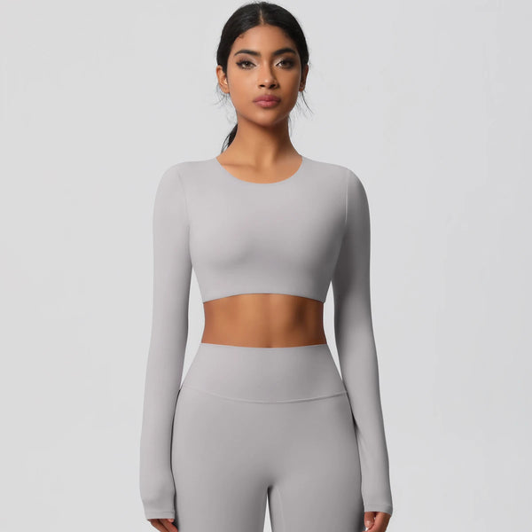 SPARK Workout Crop Top with Built in Bra LR7104