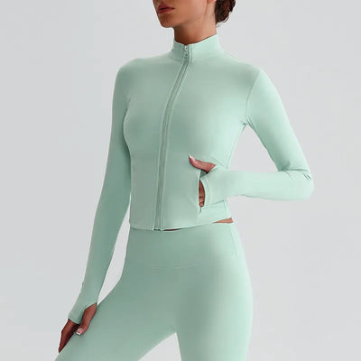 SPARK Slim Fit Workout Jackets with Zipper LQ8018