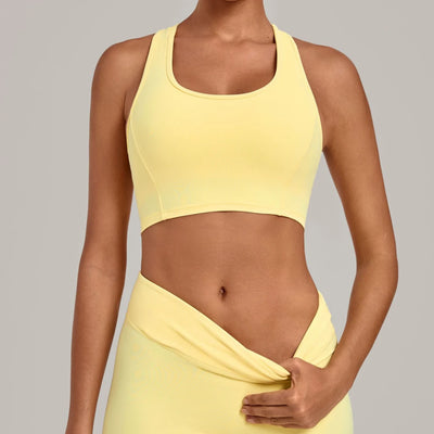 SPARK Women's Breathable Racerback Yoga Gym Bra QS5293