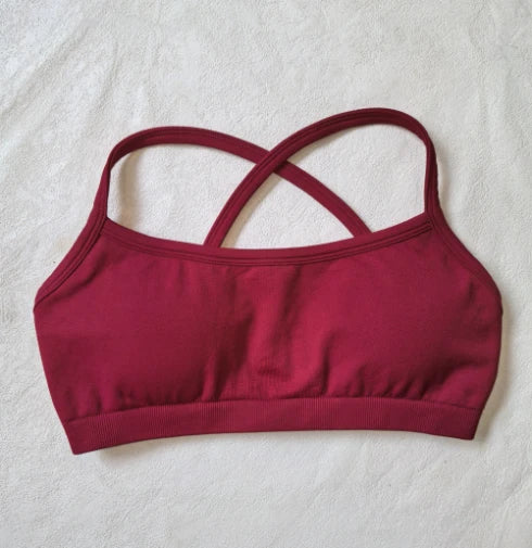 SPARK Seamless Detachable Shoulder Strap Yoga Bra OD4288