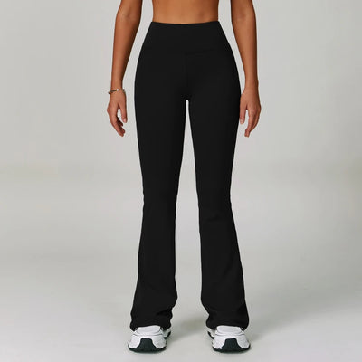 SPARK Cloud-Like High Waist Hip Lift Flared Pants ZC3091-2