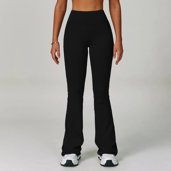 SPARK Cloud-Like High Waist Hip Lift Flared Pants ZC3091-2