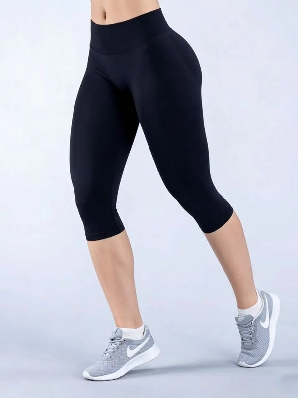 SPARK Low-Rise Seamless Butt-Lifting Yoga Capri OD5796