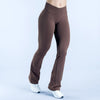 SPARK Seamless Cross-Waist Yoga Pants with Flared Legs RXW3016