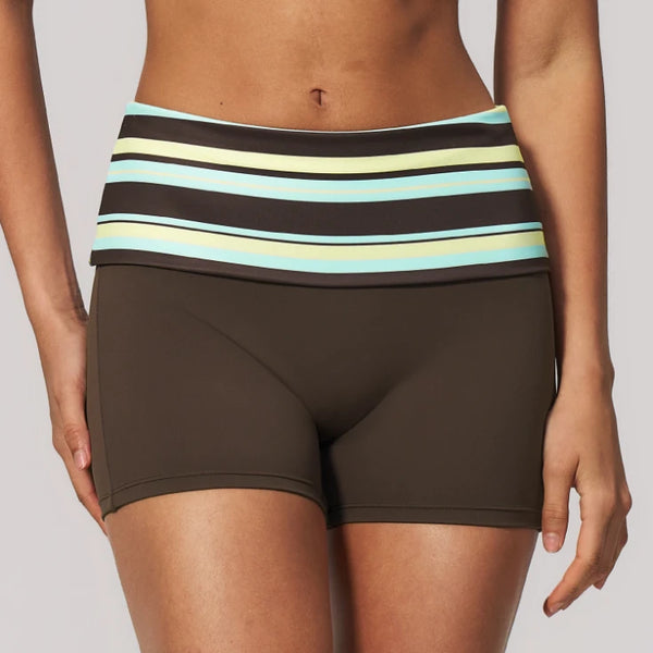 SPARK 2026 Summer New Fold Over Yoga Fitness Shorts ZC4549