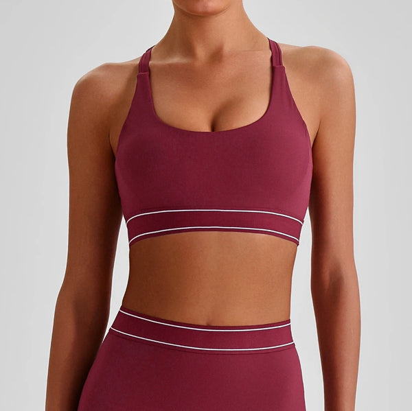 SPARK Women's High Impact Adjustable Back Closure Yoga Bra LQ2231