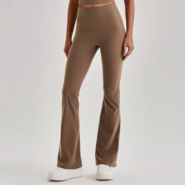 SPARK Naked-Feel High-Waisted Flared Yoga Pants LQ4069