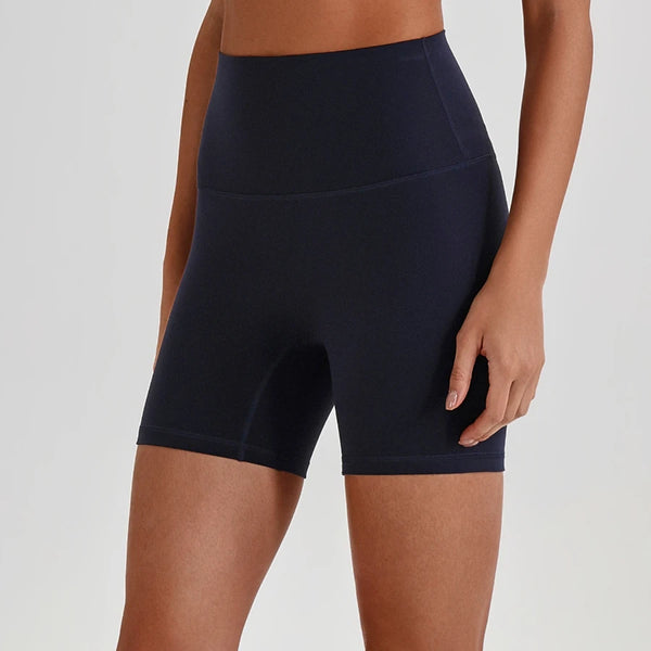 SPARK Women’s Naked-Feel High-Waisted Athletic Cycling Fitness Shorts LQ4073
